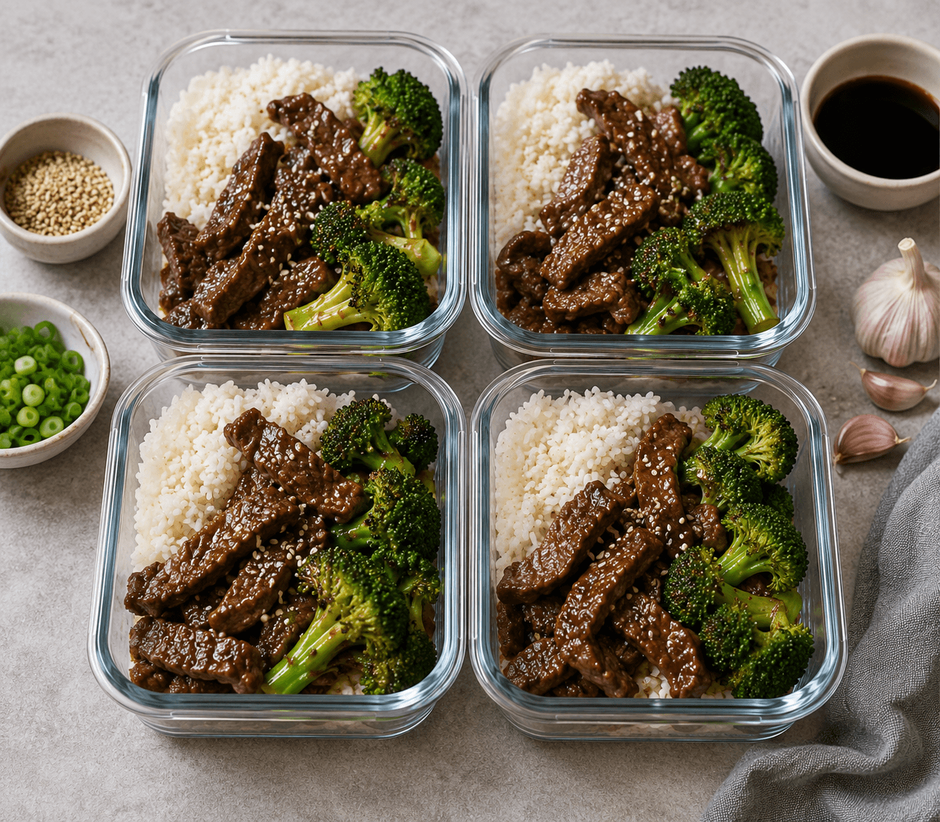 Beef and Broccoli Stir-Fry Bowls
