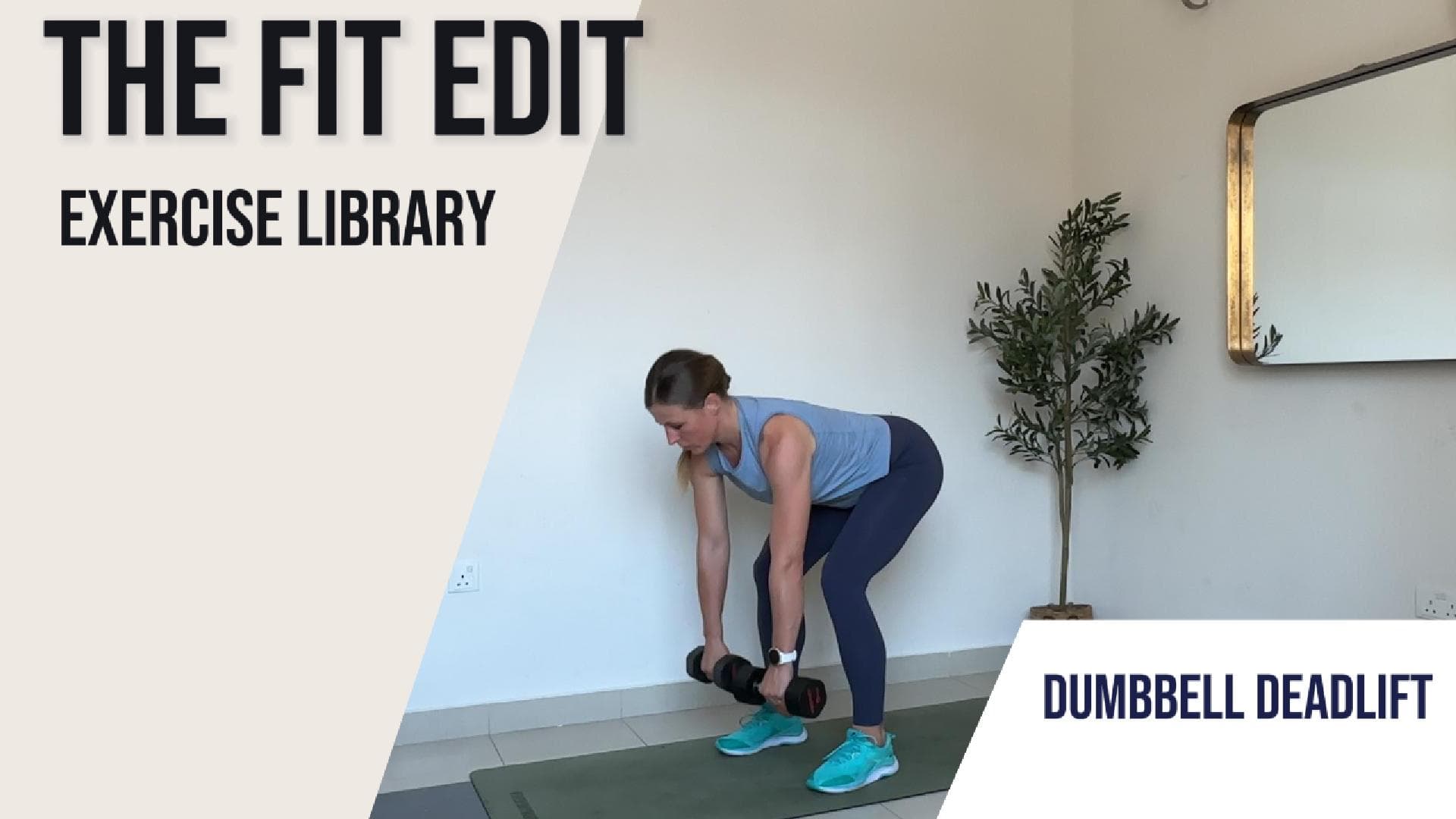 Dumbbell Deadlift