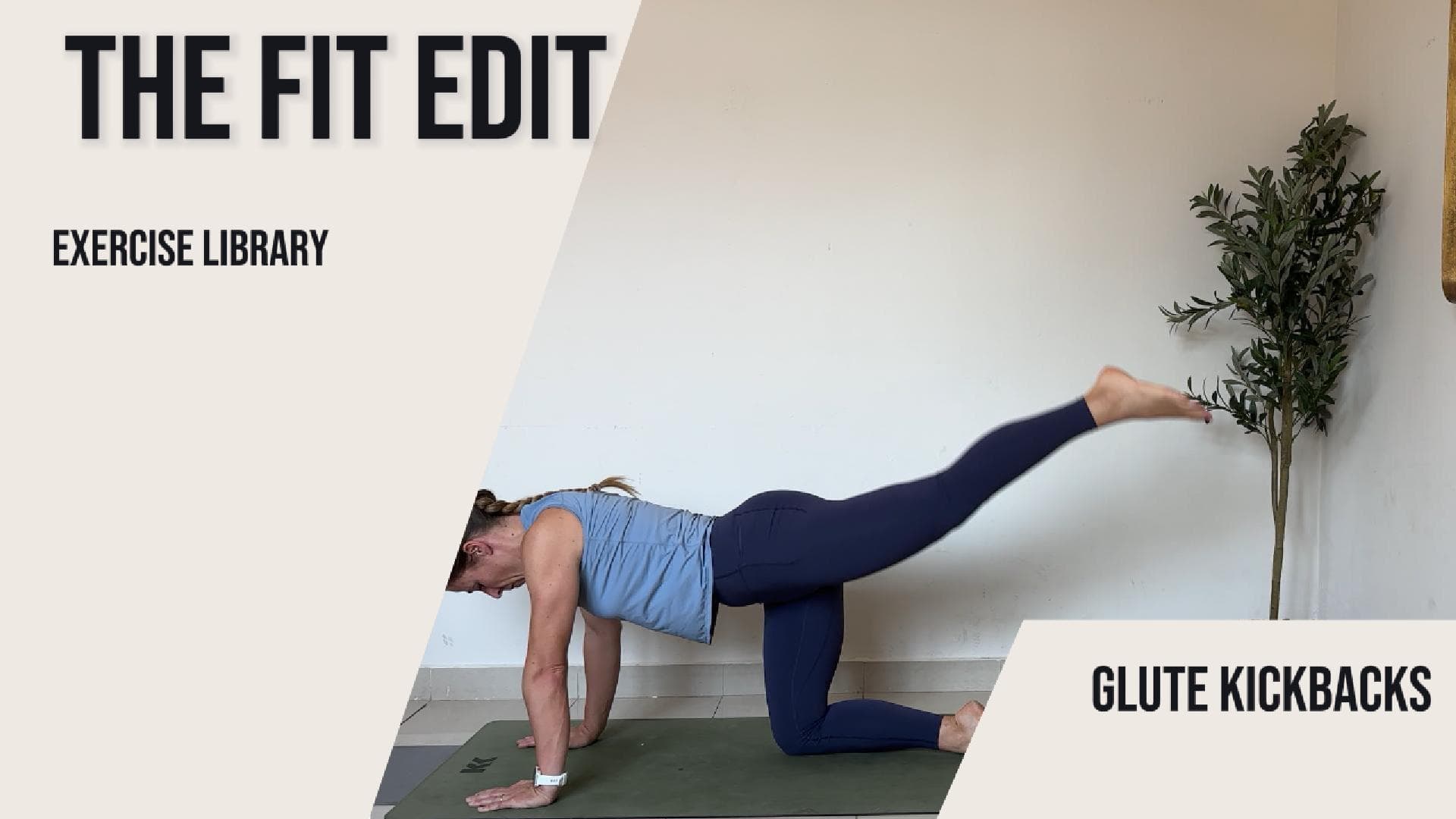 Glute Kickbacks