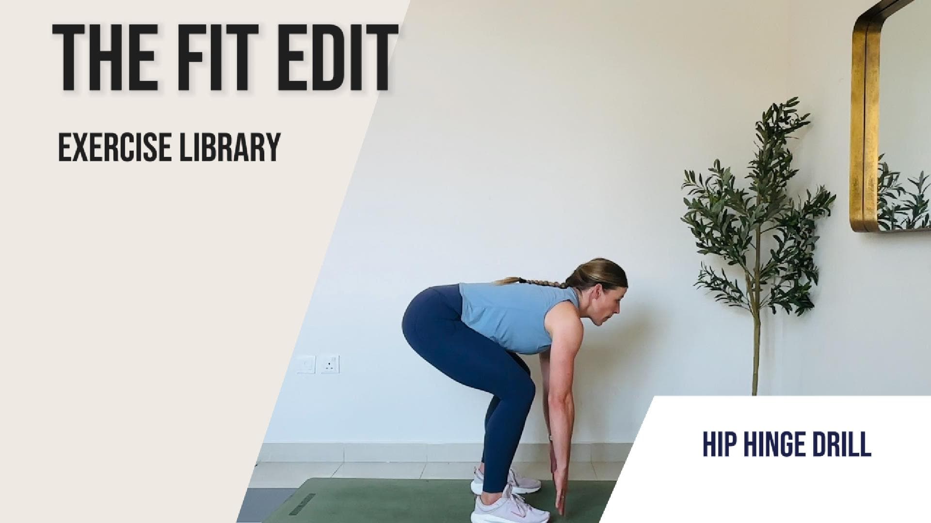 Hip Hinge Drill