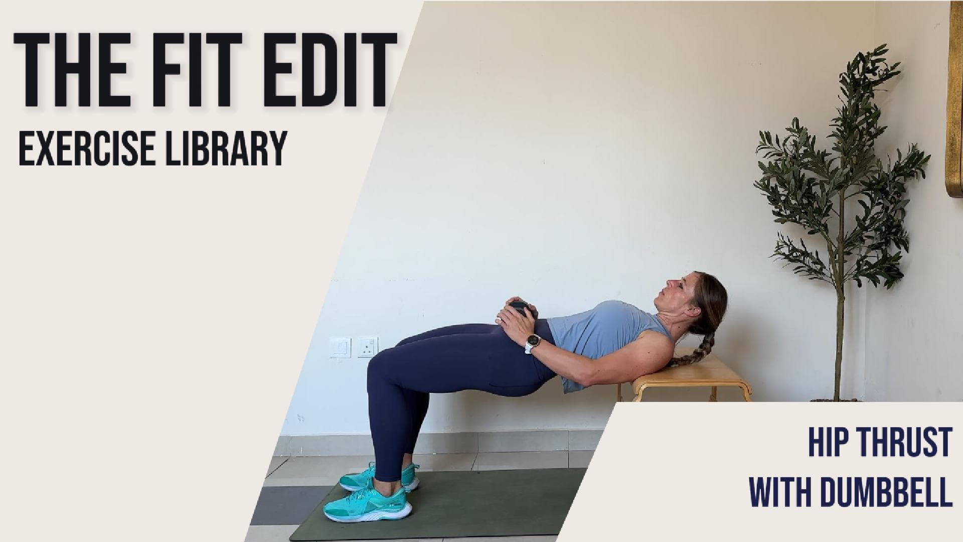Dumbbell Hip Thrust