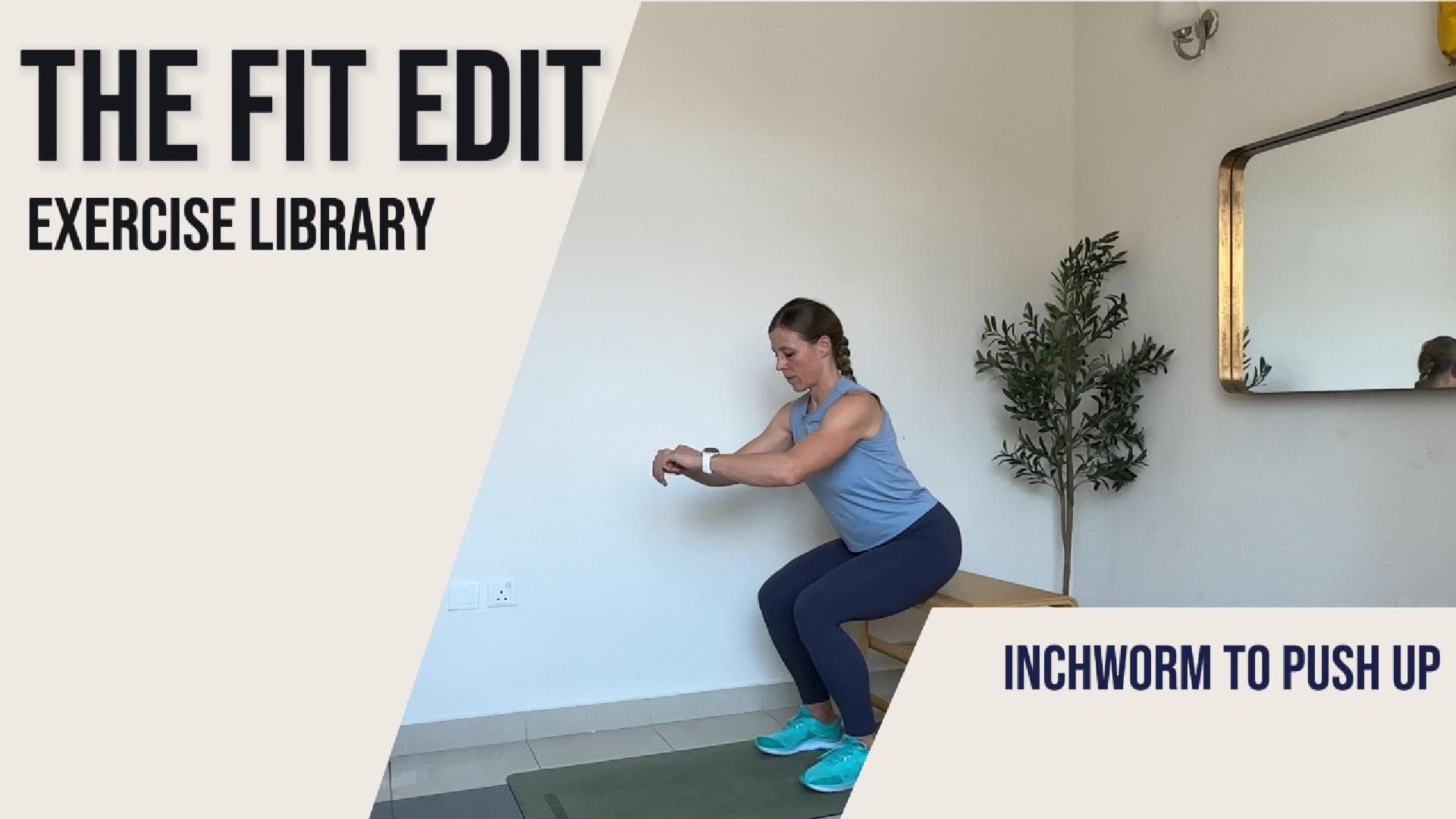 Inchworm to Push-Up