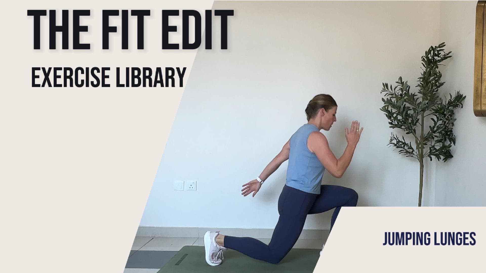 Jumping Lunges