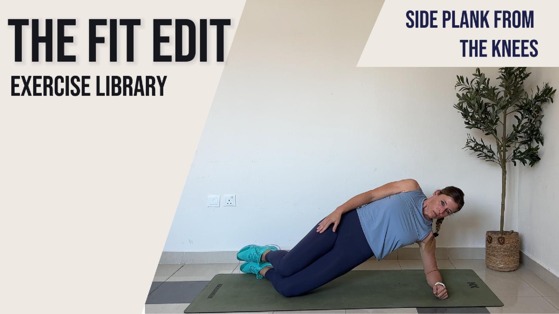 Kneeling Side Plank