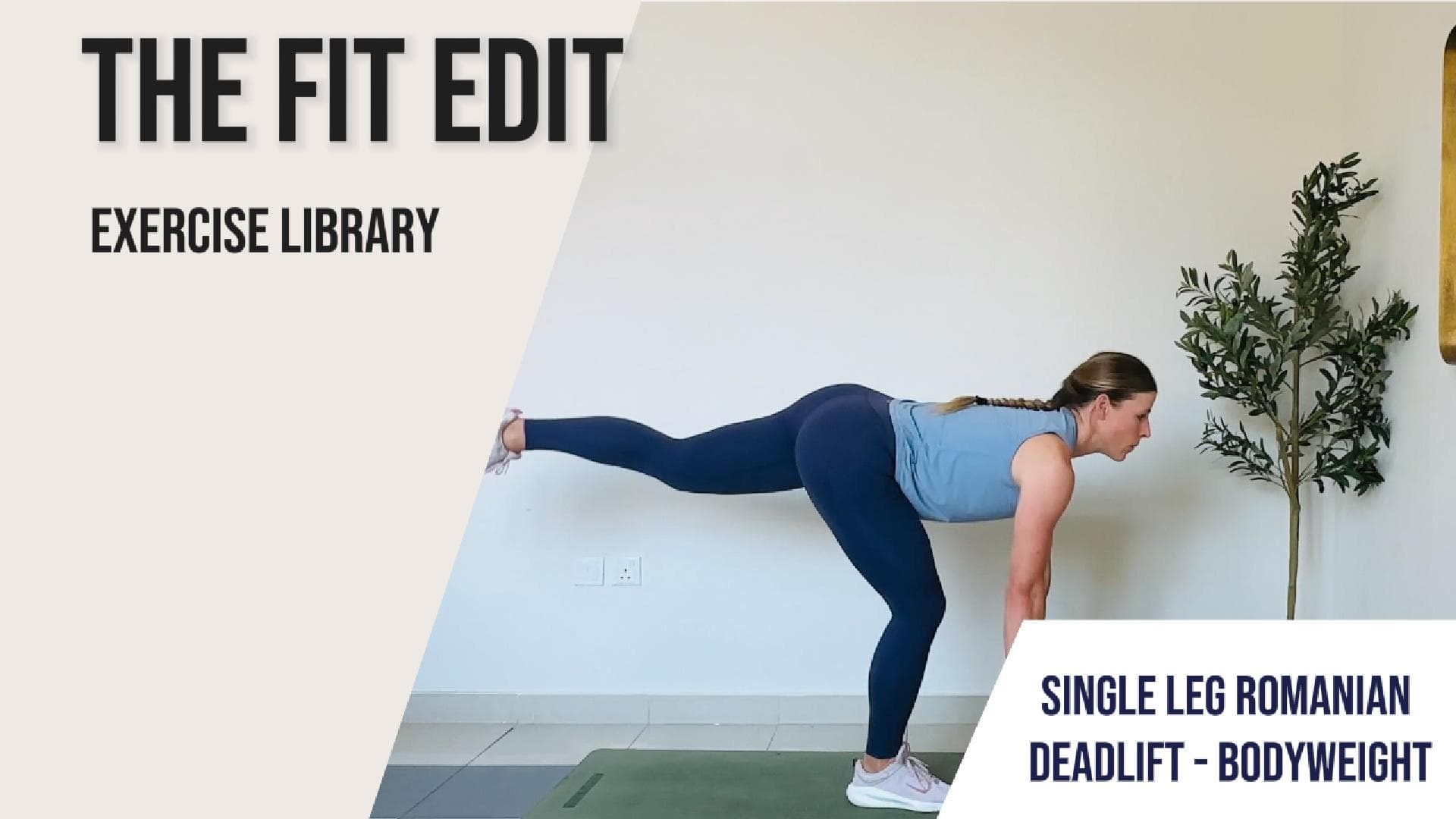 Single-Leg Romanian Deadlift